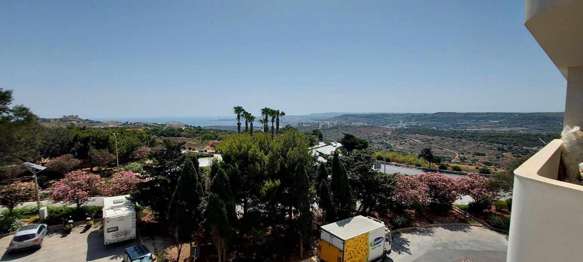 2-Bed Apartment In Mellieha With Sea And Country View Exterior photo
