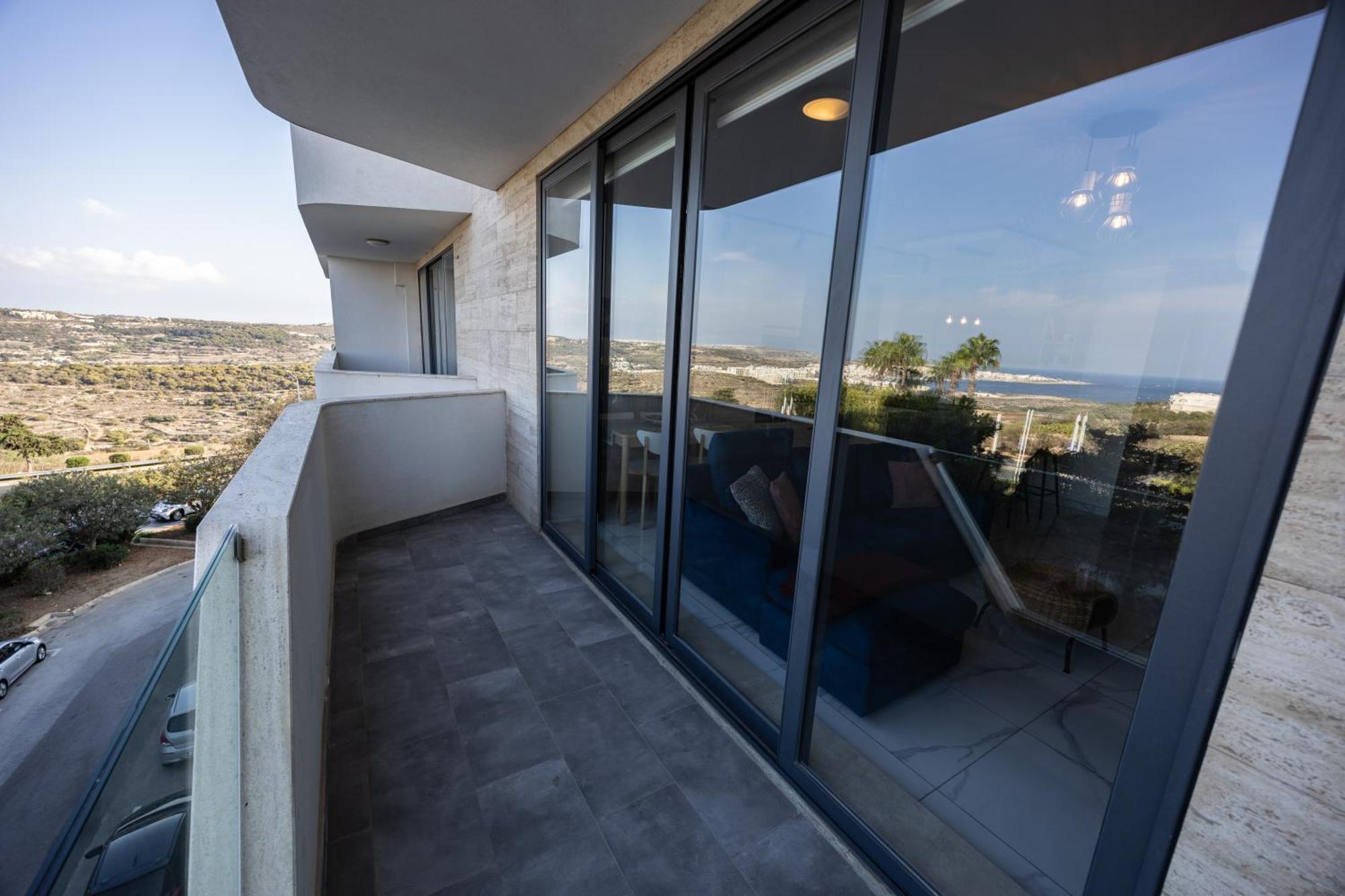 2-Bed Apartment In Mellieha With Sea And Country View Exterior photo